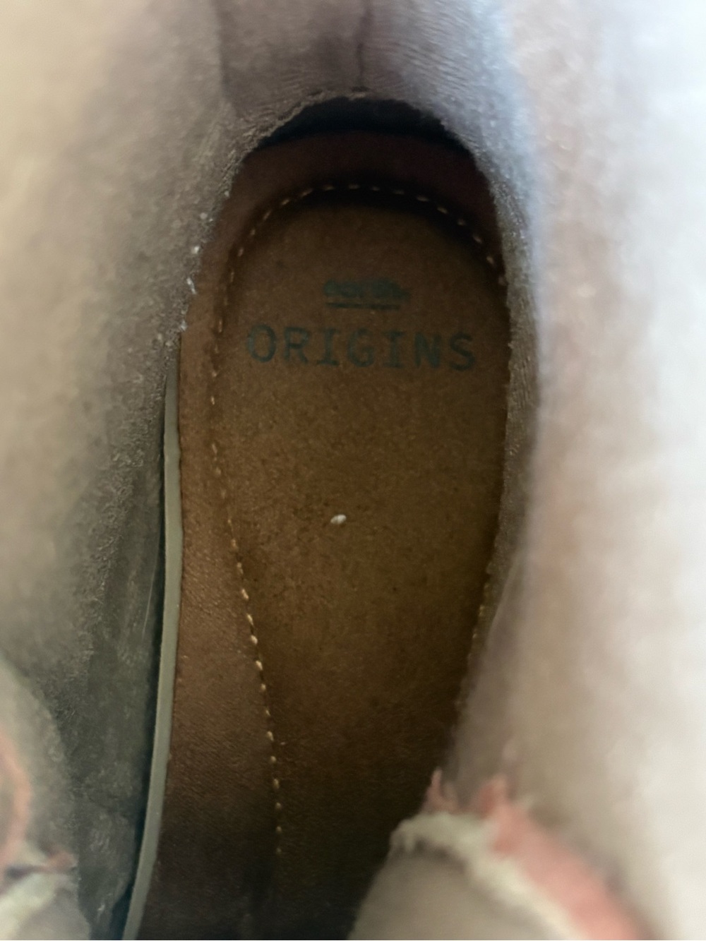 Origins Blush Leather Lace Up Moto Boots Rowan Nubuck ~ Size 10 - Picture 6 of 10